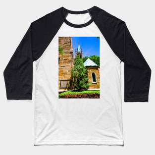 Cathedral of St John Side Baseball T-Shirt